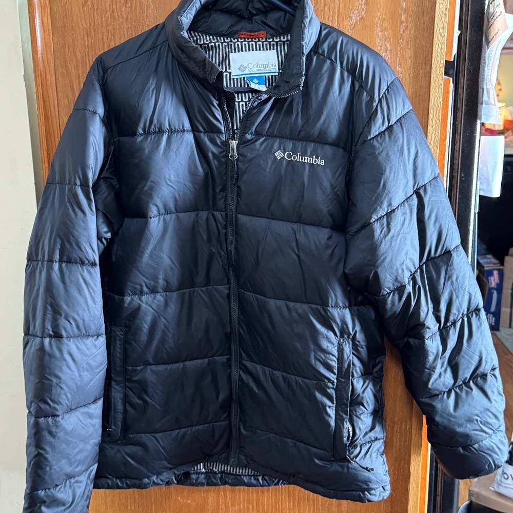 Mens Columbia Puffer Jacket sz M